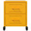 Anadalay 36cm W Steel Bedside Table-905989342