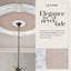 Lustre rond médaillon de plafond