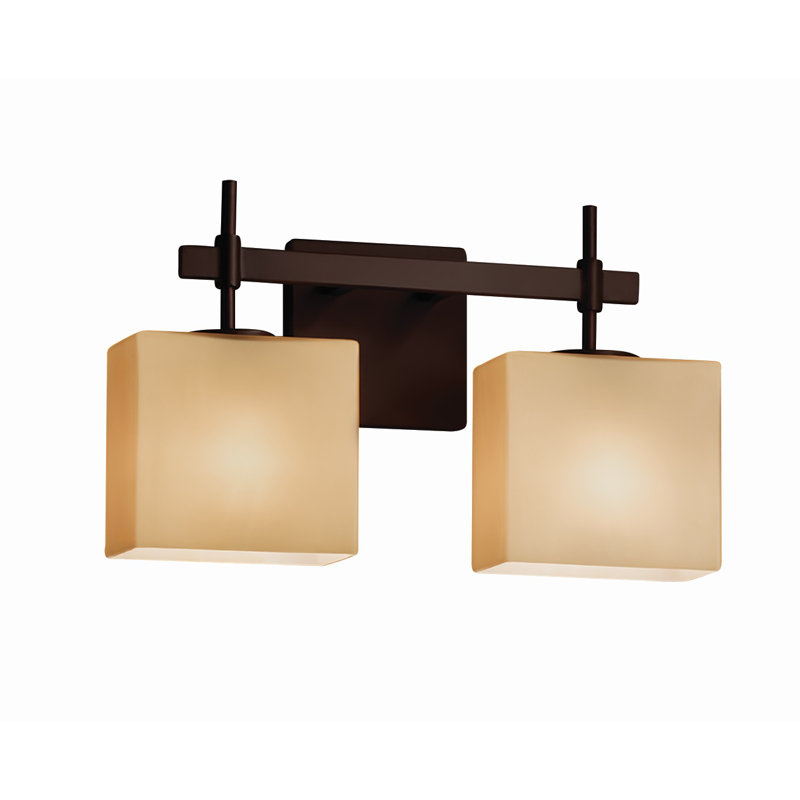 Casson 2 - Light Bath Bar, Dark Bronze, Weave
