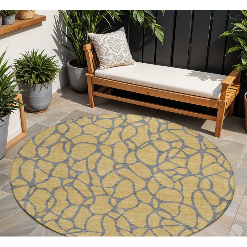 Tapis rond 8 po