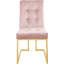Chaise d'appoint en velours capitonné Chakevia-28747691-39826283
