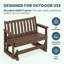 Fauteuil oscillant 48,6 po Adirondack-115734145