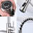 Single Handle Brushed Nickel Kitchen Faucet In Modern Business - High Arc Stainless Steel Commercial