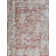 Antique Loom Rust/Blue Polyester powerloom Area Rug