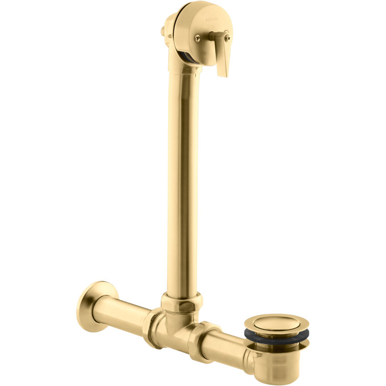 Iron Works™ Exposed Bath 1.5" Leg Tub Drain with Overflow