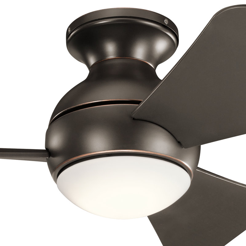 Sola 34" Olde Bronze LED Ceiling Fan, 34", Olde Bronze