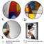 Gracieux profil cubiste sur toile-604046911-604046898