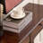 Retro Solid Wood Console Table with 2 Drawers