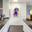 Art mural en verre épique «Pop Art Dachshund 2» par Furbaby Affiliates-1407480005