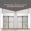 Porte de douche sans cadre-105355332