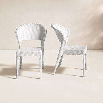 Coral Stacking Side Chair