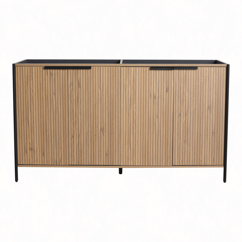 Meuble-lavabo autoportant de 60 po (emballage KD) - sans le lavabo