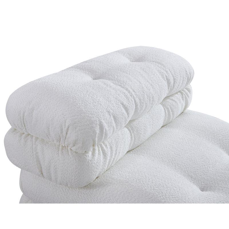 Chaise Lowell, Tissu blanc