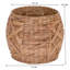 Panier rond en osier d'eau
