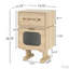 TABLE D'APPOINT ROTATIF POUR RANGEMENT ROBOT