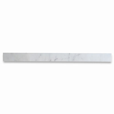 12.01'' L x 0.98'' W Marble Tile Trim