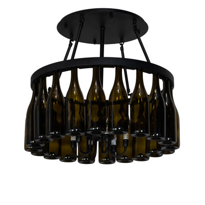Tuscan Vineyard 6 - Light Semi Flush Mount