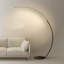 Lampe sur pied arquée 67 po à intensité variable RVB