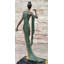 Erte Art Deco, sculpture en bronze des mannequins des années 1920 et 1930 sur base de marbre
