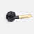Flat Black/Satin Brass