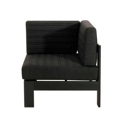 Aluminium avec coin en forme de V - coussins, revêtement d'aspect élégant, look chic