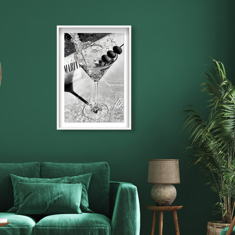 Chill Time II Print by Oliver Gal, 16.5"H x 11.5"W, White Shadowbox