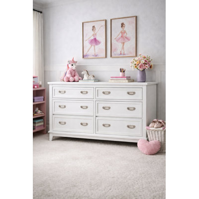 Beckett 54.5" Modern 5-Drawer Dresser