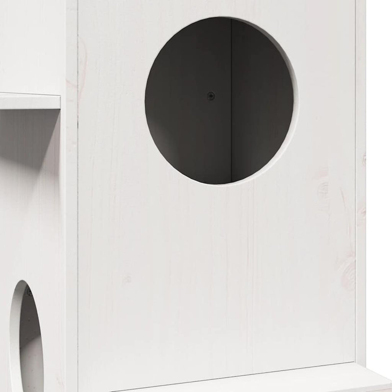 90cm H Cat Tree, White
