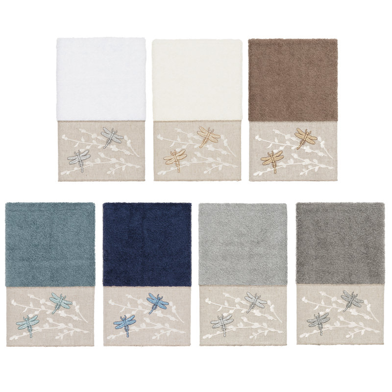 Braelyn Hand Towel Midweight Hand Towel, White