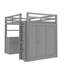 Lit mezzanine double avec tiroirs Alvara Kids-597189301