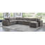 Canapé modulaire réversible en coin avec repose-pieds Aneea-619379932-616988929