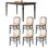 Classic Retro Simple Rectangular Dining Table