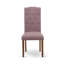 L'ensemble de meubles de salle à manger 3 pièces contient une table de salle à manger rectangulaire avec Dropleaf et 2 chaises parsons en tissu Dahlia, acajou-109973252-122934319-106903116