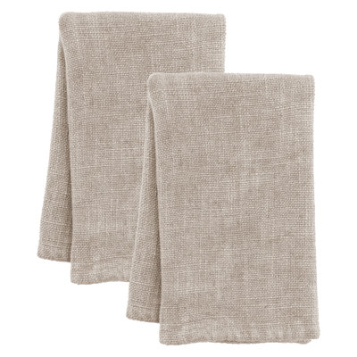 Ensemble de serviettes de table unies