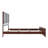  Jeilynn Solid Wood Foundation Bed Frame with Matching Footboard-339714126-339714125