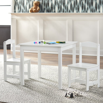 Starki Kids 3 Piece Play Or Activity Table and Chair Set
