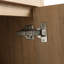 Meuble-lavabo de salle de bain 36 po avec poignées en métal et portes à fermeture en douceur - chêne imitation Bvb02436imo - couleur armoire