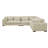 Corduroy L-Shaped Sectional-1222640619-1222640622