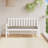Garden Bench Cushion Taupe Oxford Fabric 59.1 x 19.7 x 2.8 in Outdoor Seating Pad-2091999472-2091999430