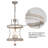 Callista 3 - Light French Country Vintage Chandelier