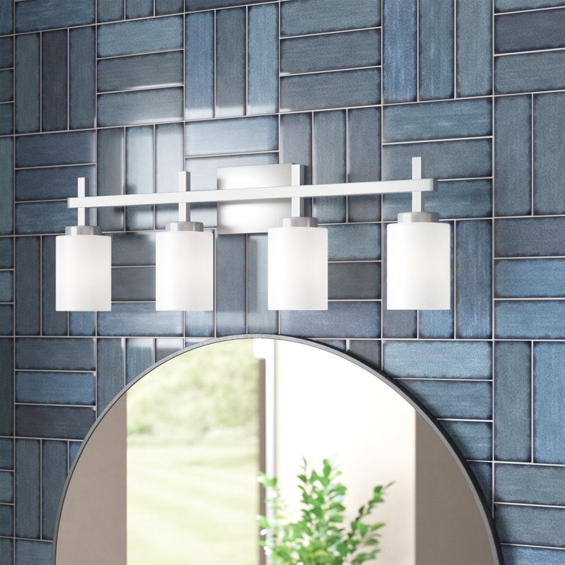 Arisbeth 4 - Light Dimmable LED Vanity Light, Polished Chrome