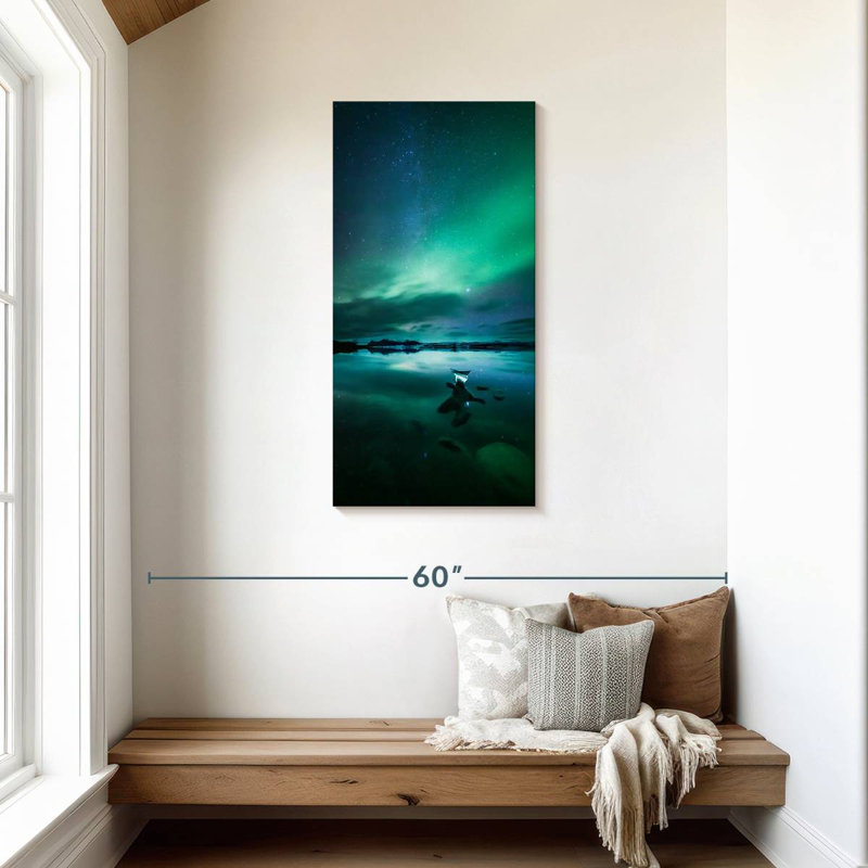 Northern Lights I, 42" H x 21" W