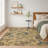 Machine Washable Indoor/Outdoor Chantille ACN2616 Floral Rug-1767427035-1767427027