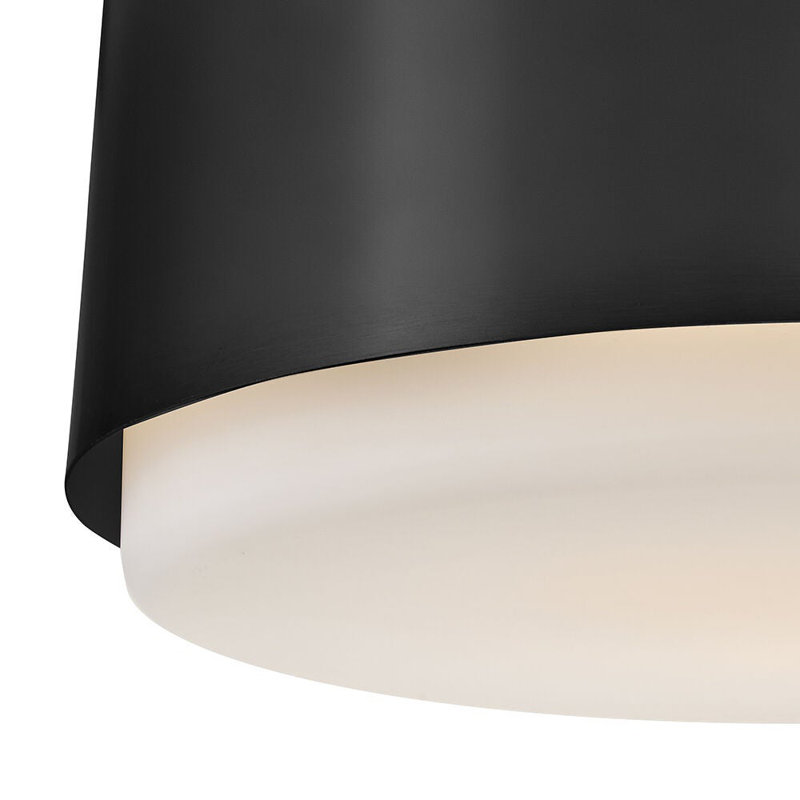 Hinkley Cedric Semi-Flush Mount, Black
