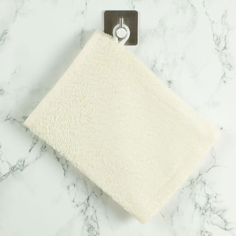 Midweight Washcloth, Cream