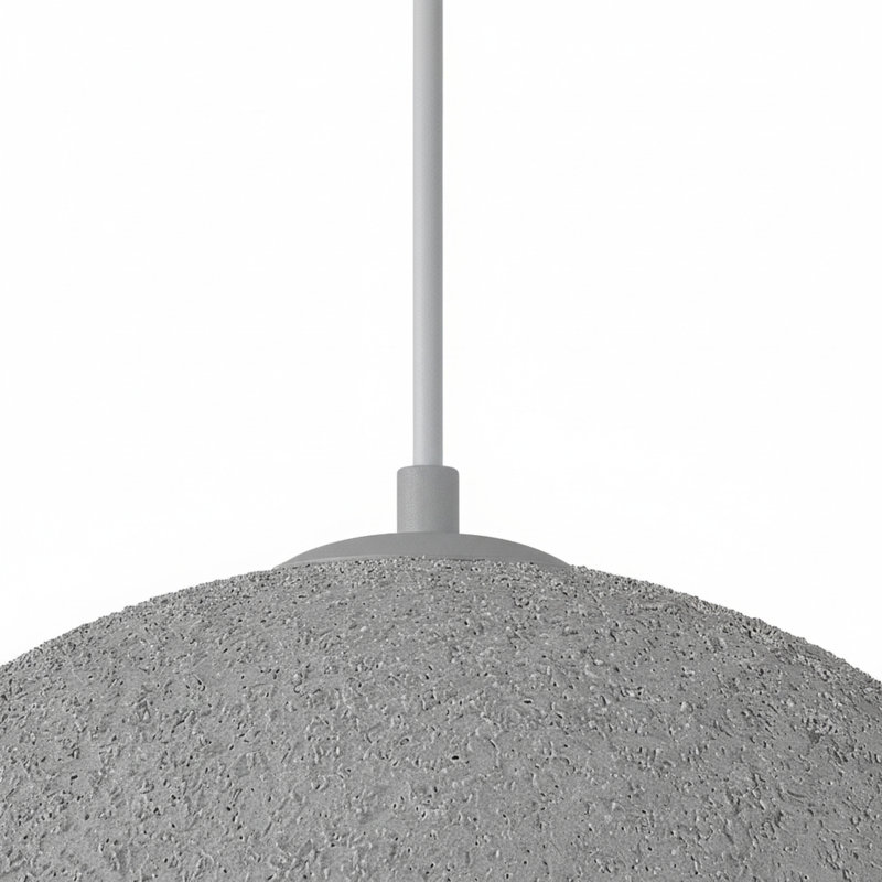 Luminaire suspendu 1 lumière Reese - Gris, Grey, Grey