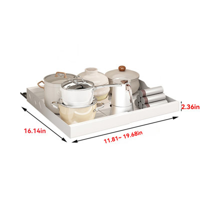 Organisateur de cabinet extensible extensible