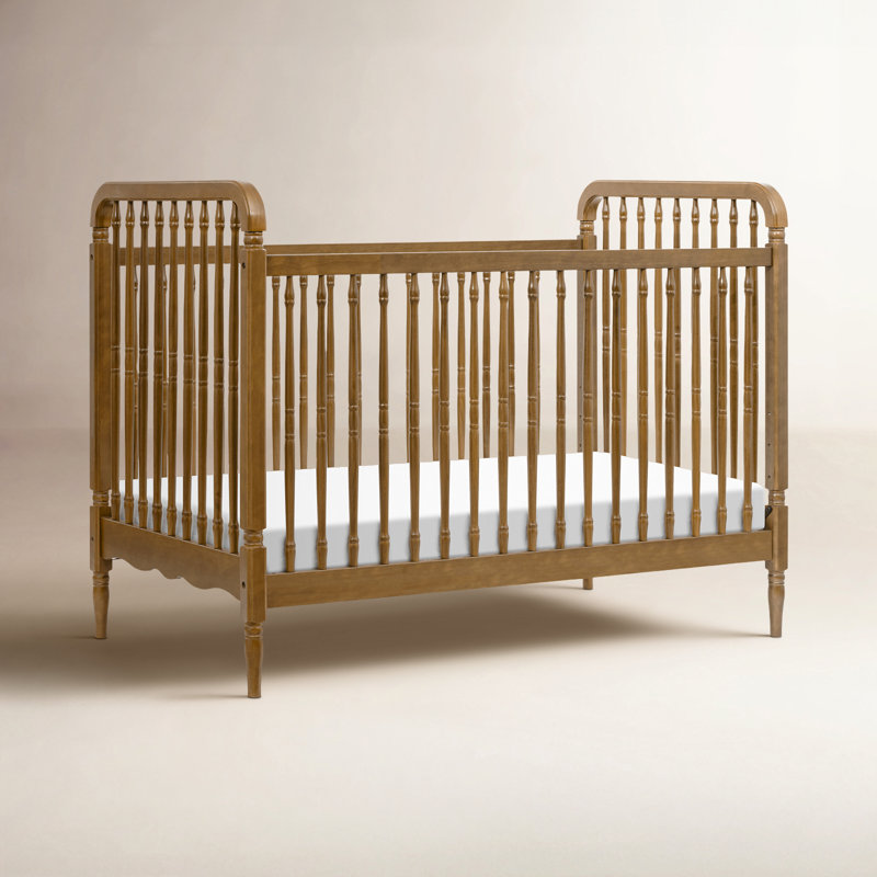 Lit de bébé convertible 3-en-1 Liberty, Noyer naturel