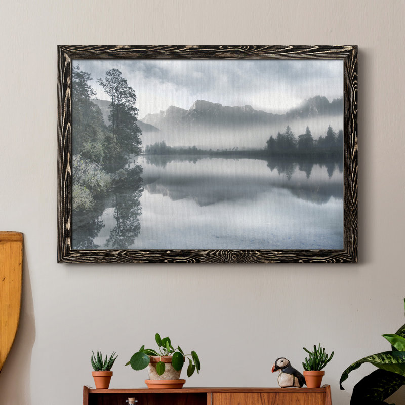 «Gift of Silence», reproduction d'art sur toile encadrée, H 31 po x l 44 po x P 1 po, Toile avec cadre noir