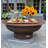 Harrogate Round Steel Fire Pit Lid-32189276